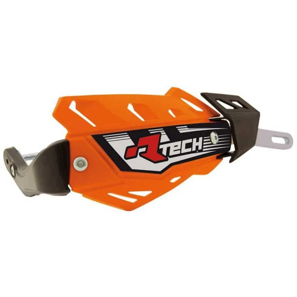 Protège-mains Enduro Racetech FLX Orange pour Guidon de 22mm et 28mm