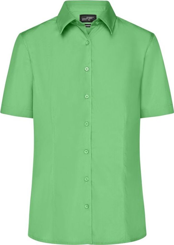 Ladies' Business Shirt Short-Sleeved lime-green, Gr. S Produktbild 