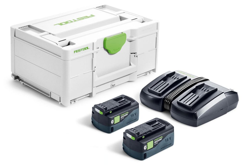 Festool Energie-Set SYS 18V 2xHP5,0/TCL6 DUO, 578679