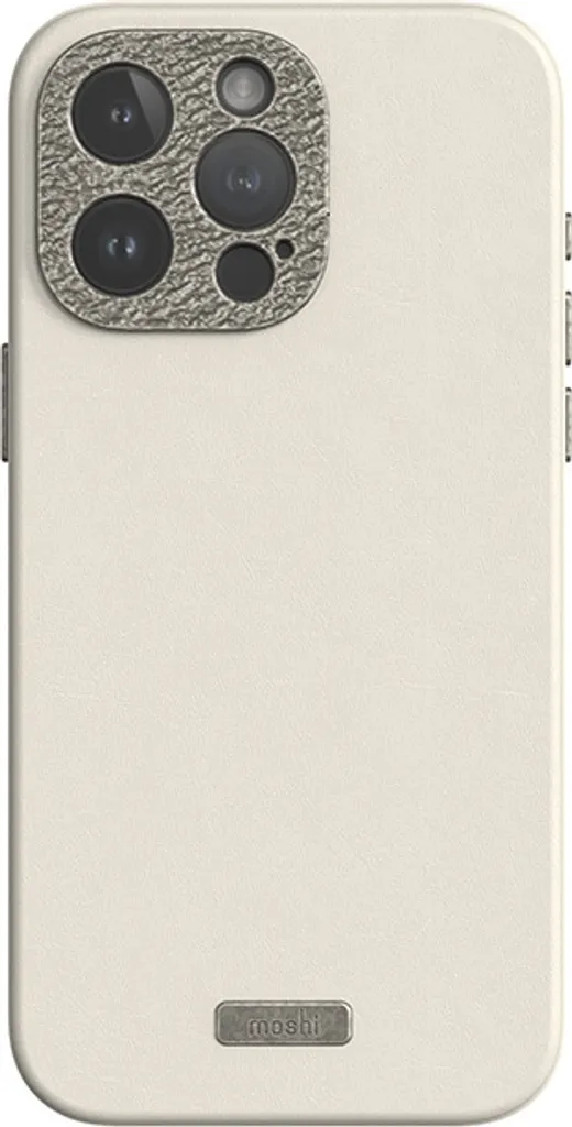 Coque de Protection iPhone 15 MagSafe Moshi Napa en Cuir Écologique