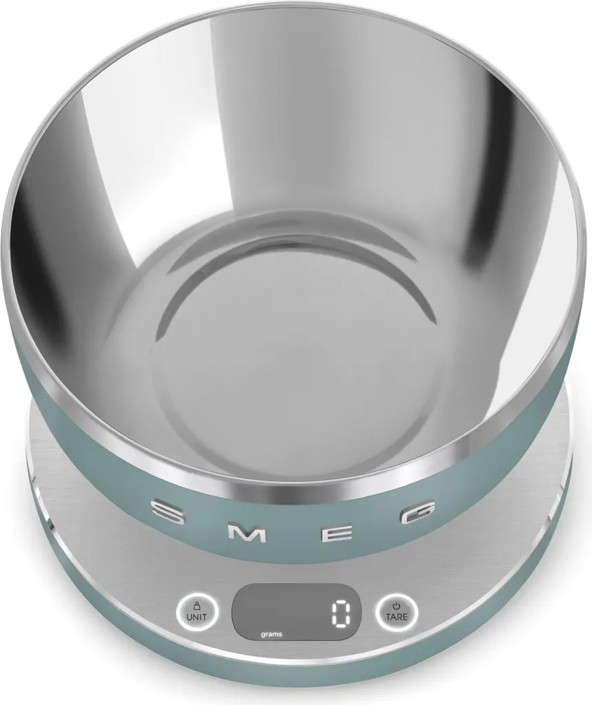 Balance de Cuisine Smeg 5kg - Fini les erreurs de dosage KSC01EGMWW