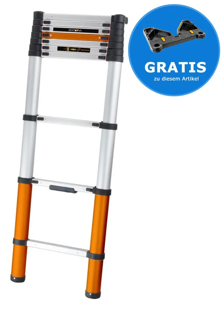 Échelle télescopique Batavia Girafe 2.93 M pour travaux en hauteur