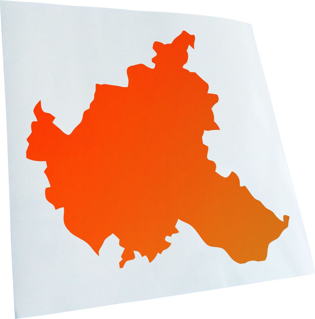 hauptsachebeklebt Kiwistar - Autoaufkleber - Hamburg Deutschland Silhouette Heckscheibe - Aufkleber für Auto Kfz Fahrrad, LKW, Truck Mofa