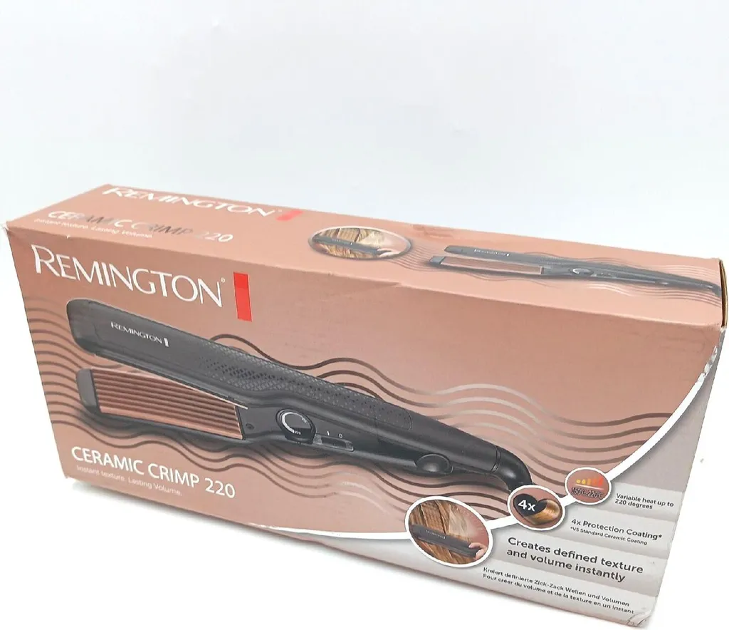 Fer à gaufrer Remington S3580 Ceramic Crimp 220 pour cheveux texturés - 5