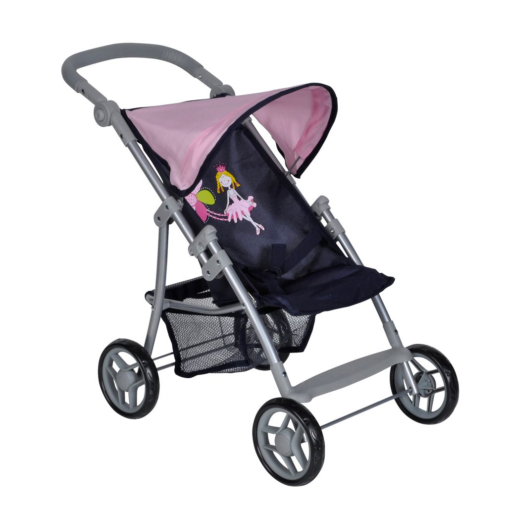 Puppenbuggy Liba - princess blue Produktbild 3