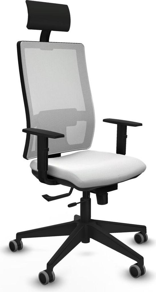 Bürostuhl mit Kopfstütze Piqueras y Crespo 1D066G1 Weiß