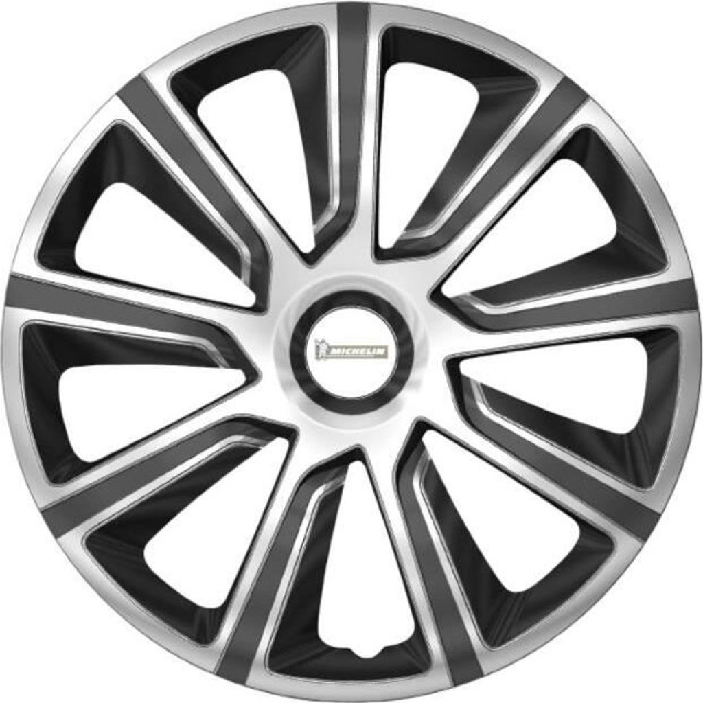 Michelin Michelin Radkappen 14-Zoll - silber/schwarz - 4 Stück