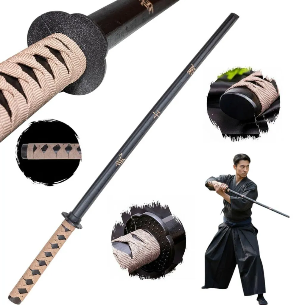 Bokken Japonais 100 cm pour Pratique du Sabre et Décoration Zen Bushido