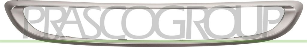 PRASCO ME3072315 Rahmen Kühlergrill Kühlergitter für SMART FORTWO Coupe (451) Grau