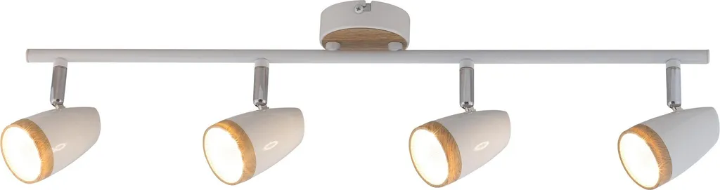 Rabalux Karen 5567: Plafoniera LED per la Famiglia Luce Calda 4 Faretti