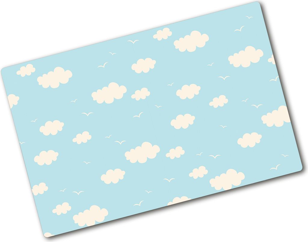 Tulup Glas Herdabdeckplatte - 80x52 cm - Produktbild 
