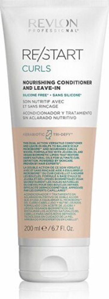 Revlon Professional Restart Curls Balsamo Nutriente 750 ml Immagine del prodotto 
