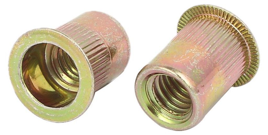 5 Stš¹ck 3/8"-16 Gerade ger?ndelte Nietmutter Einsatz Nutsert Bronze de
