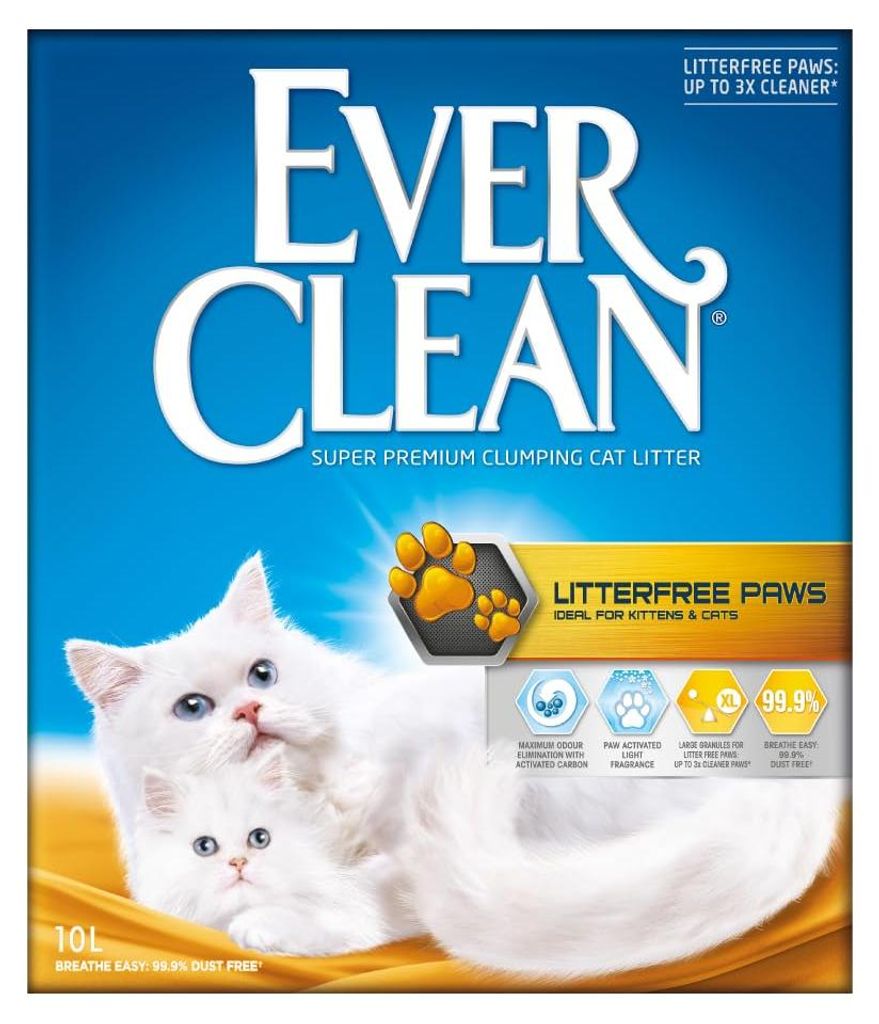 Ever Clean Litterfree Paws Katzenstreu 10L mit Duftstoffen