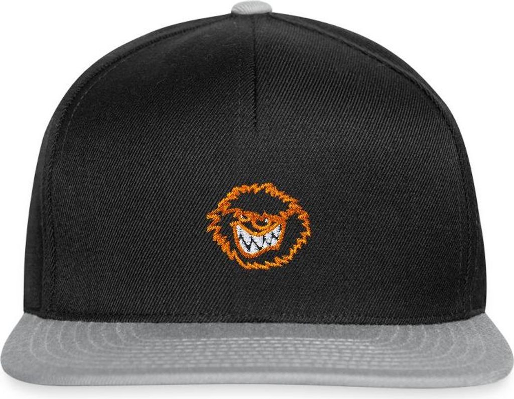 Spreadshirt Die Wilden Kerle Kerl Stick Snapback Cap, One size, Schwarz/Grau