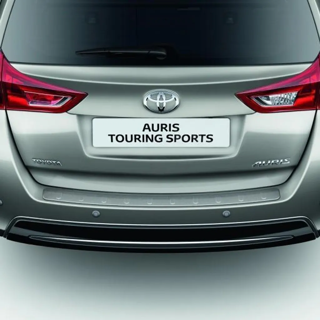 Pare-chocs arrière Toyota Auris : barre de protection mate OE
