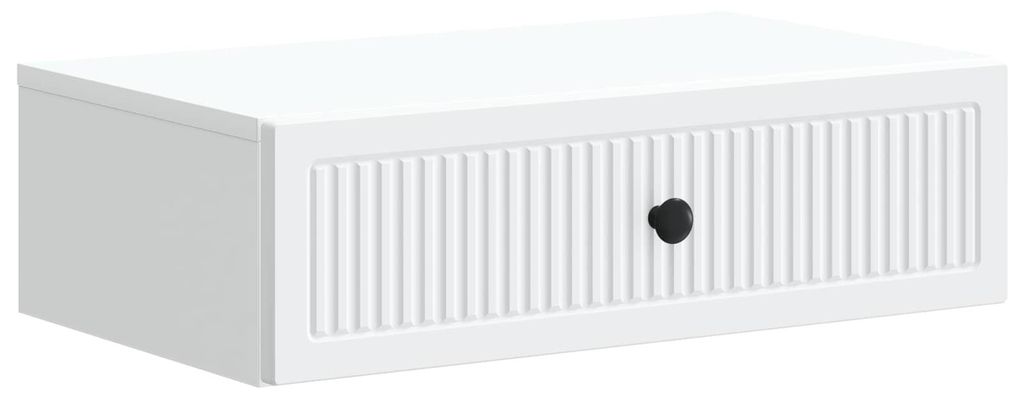 Möbel Wandmontierter Beistelltisch Weiß 59 x 34,5 x 17 cm - Kommoden CC3421