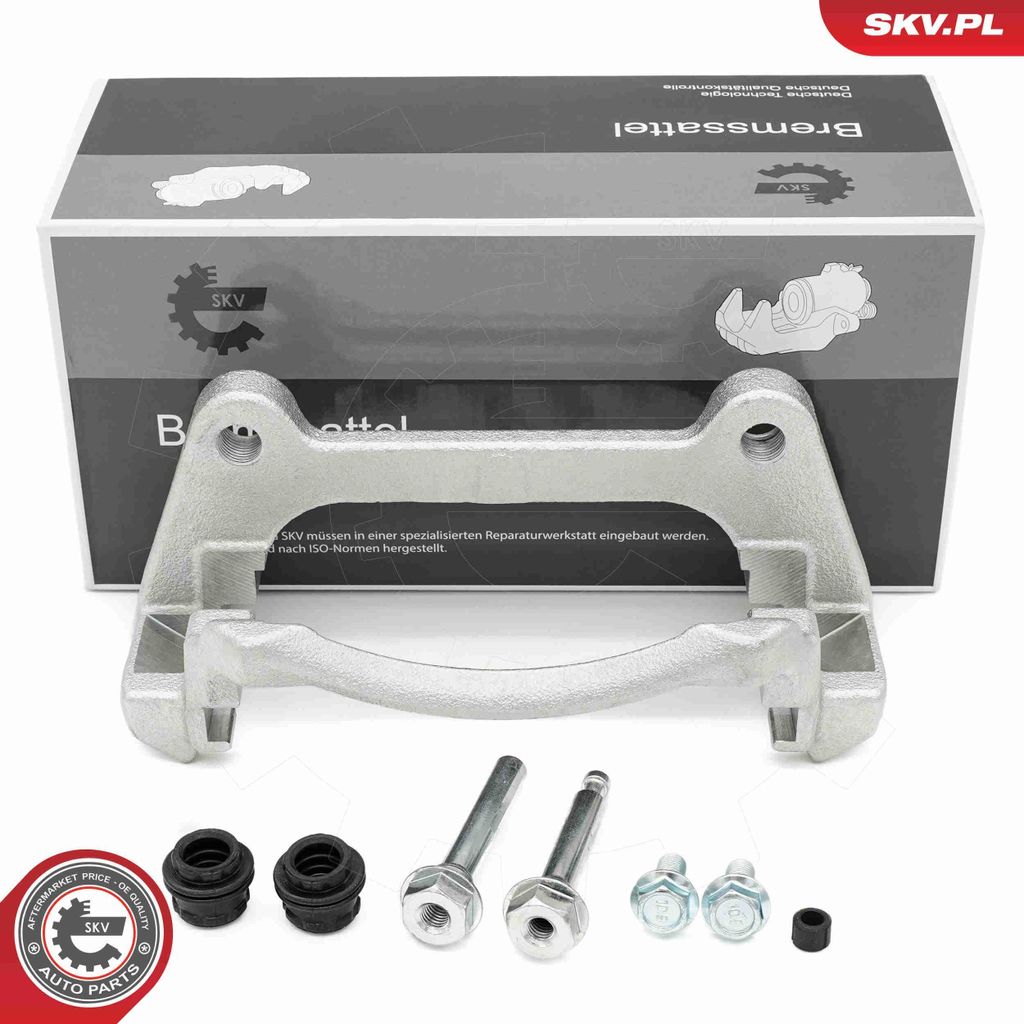 ESEN SKV 74SKV021 Bremssattel-Träger Halter Vorne Links für VW Golf VII Schrägheck (5G1, BQ1, BE1, BE2) Passat Variant (3G5, CB5) Golf VII Variant