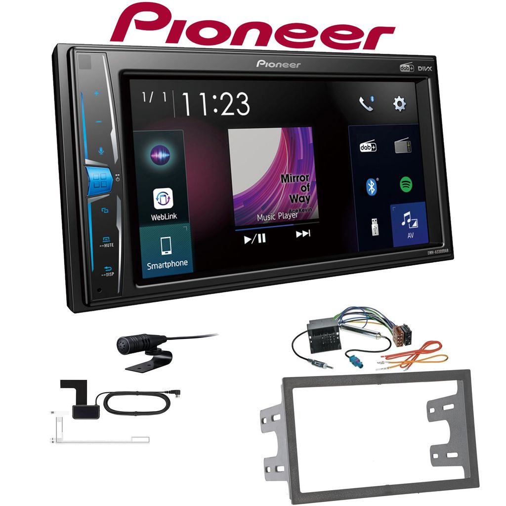 Pioneer AVH-A3200DAB 2-DIN 6.2 Multi Touchscreen Multimedia