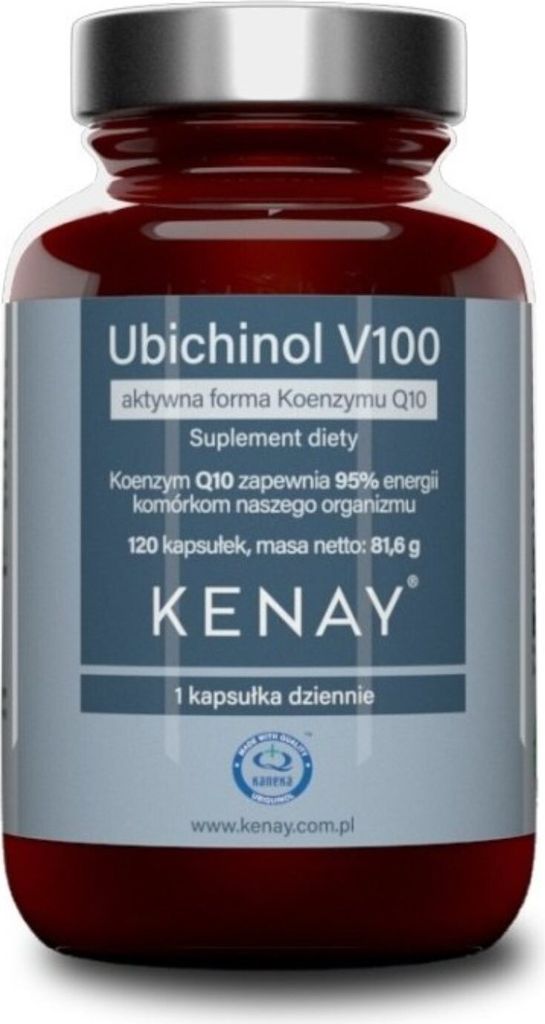 Nahrungsergänzungsmittel Kenay Ubichinol Koenzym Q10 V100 120 Kaps. BI8325
