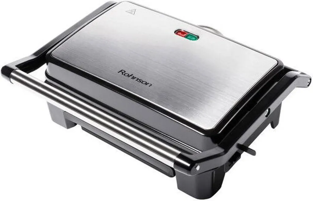 Plaque Électrique Rohnson R-2105 Inox Thermostat Ajustable 1500 Watts