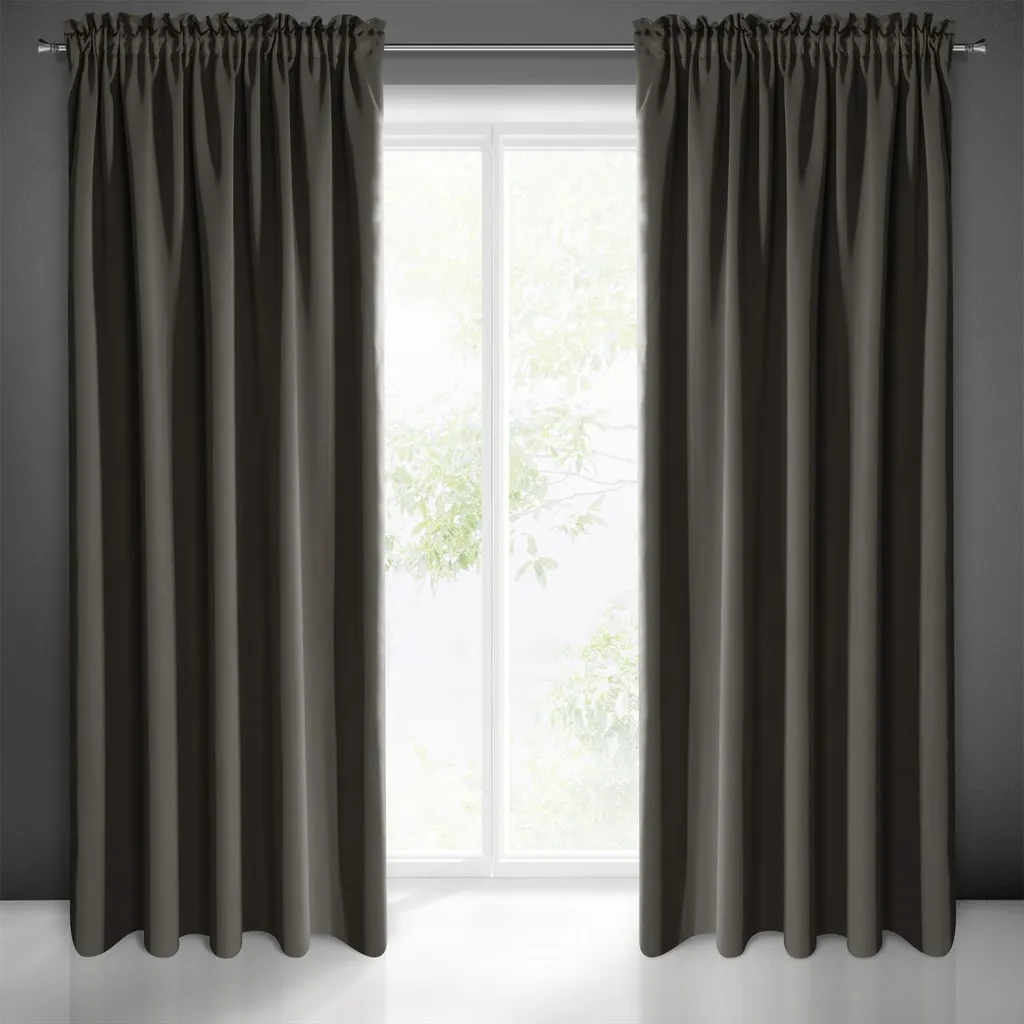 Rideau LOGAN graphite 135x270 : protégez votre intimité avec élégance