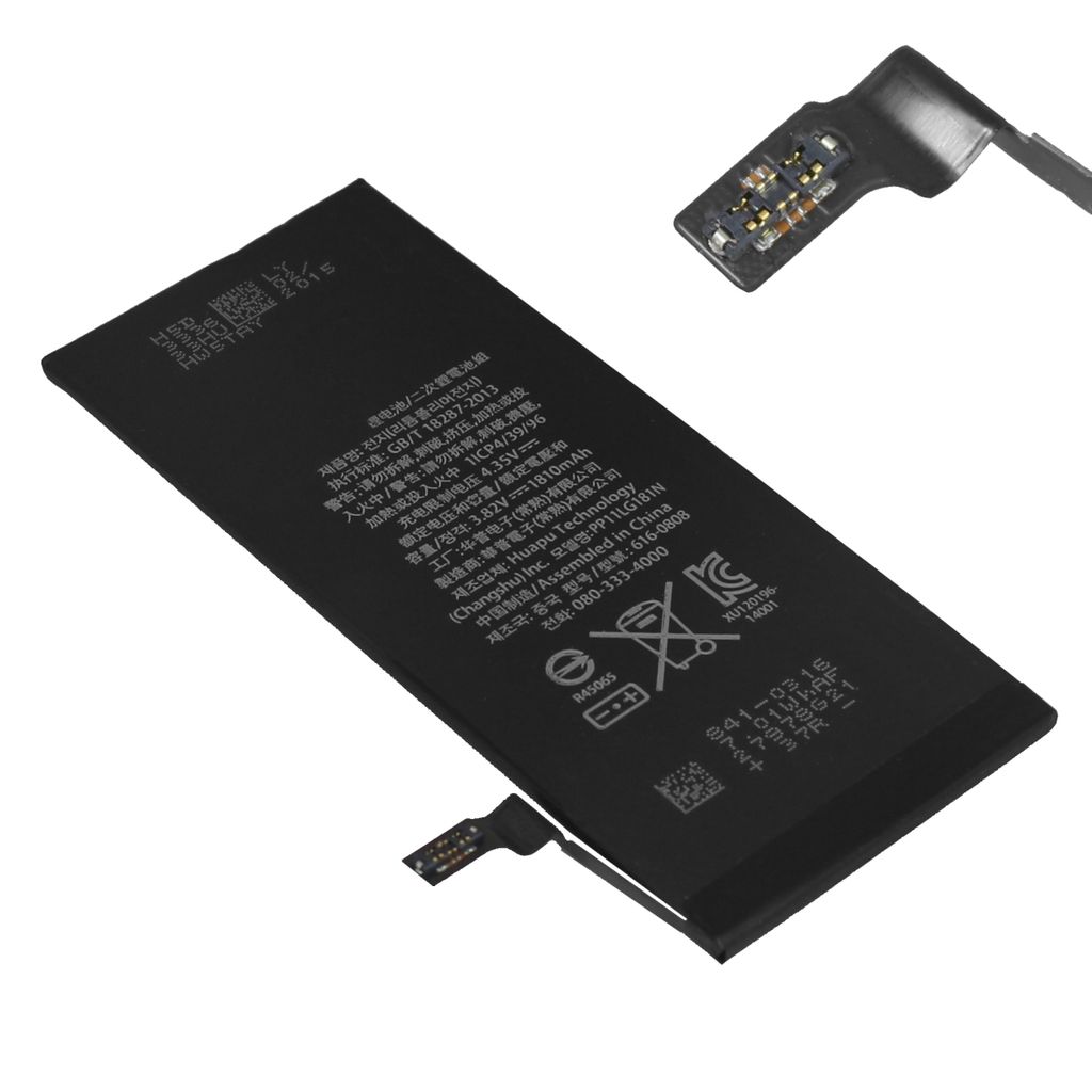 BATTERIA PER APPLE IPHONE 6, Sostituita 616-0805/616-0806 Batteria Ersatzakku EUR 20,11 - IT - Foto 11