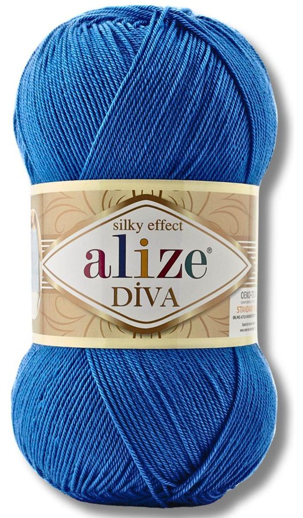 Alize 1x 100g Diva Wolle, Uni, Häkeln, Stricken (132)