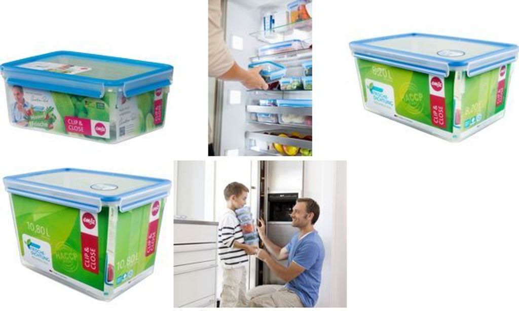 EMSA 508548, Krabice, Obdélníkový, Průhledná, Německo, 228 Obrázek produktu 