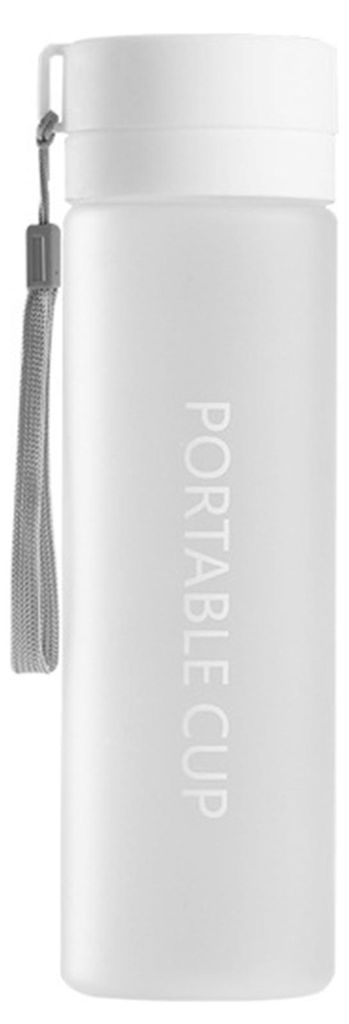 600/800 ml Wasserflasche, großes Fassungsvermögen, auslaufsicher, BPA-frei, ergonomischer Griff, Trinkbecher für draußen