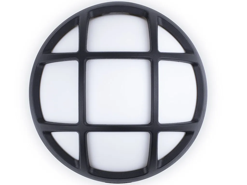 Applique Esterno Smartwares Luce Calda LED 3.7W Nero IP44 Round 17cm