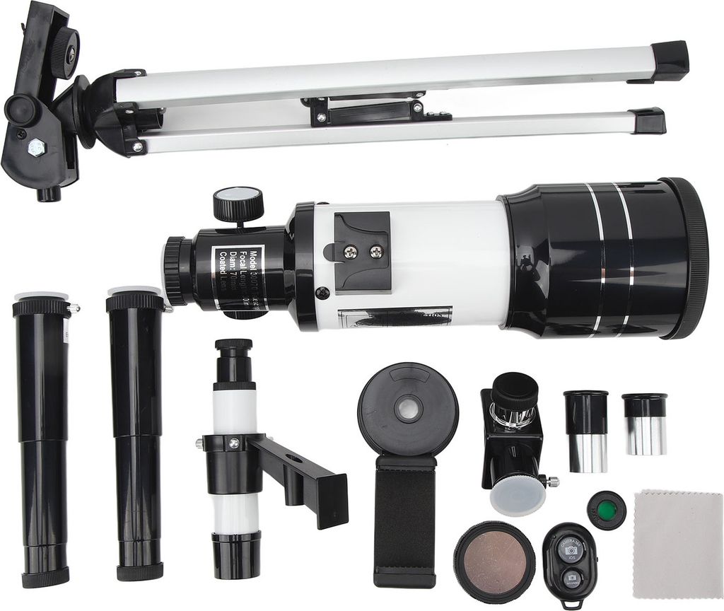 Astronomisches Teleskop HD-Monokular, leistungsstarkes Monokular mit Stativ, einfach aufzubauen
