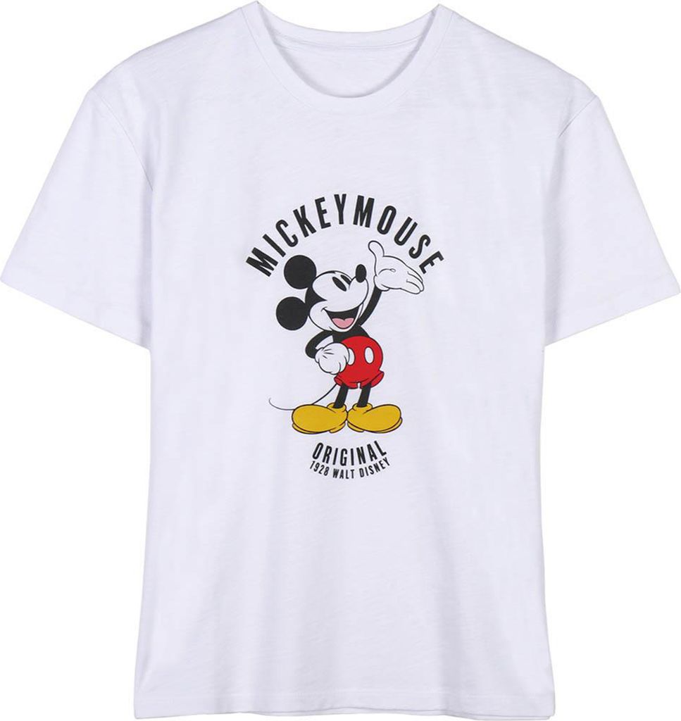 Mickey Mouse T-Shirt Damen Erwachsene Kurzarmshirt, Größe Produktbild 