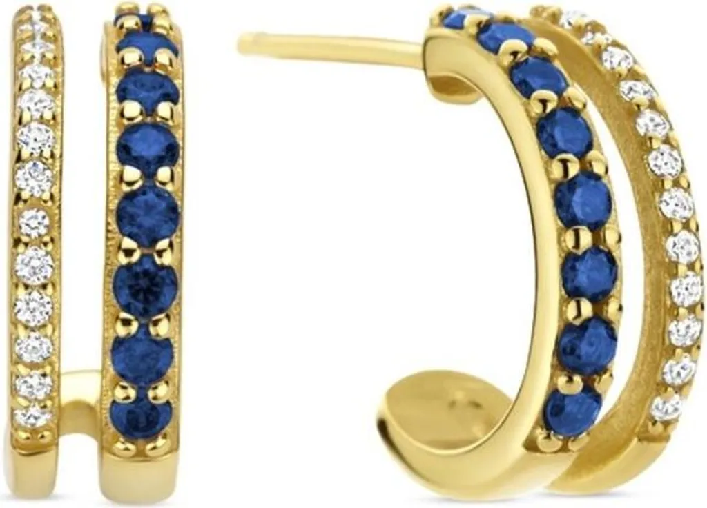 Orecchini New Bling 9NB-1575 Oro Donna: Eleganza Italiana in Oro 14K