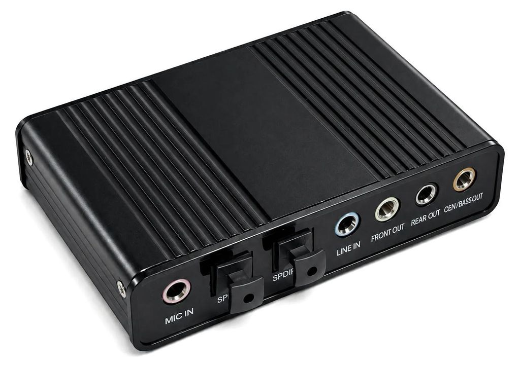 USB 5.1 Audio-Soundkarte mit optischem Anschluss, 48 kHz Produktbild 
