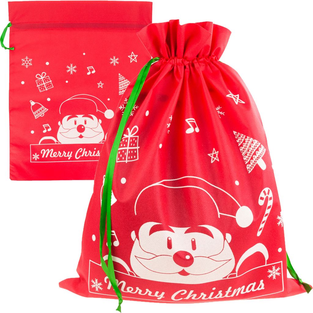 Sacchetto regalo di Natale Sacchetto regalo rosso grande Immagine del prodotto 