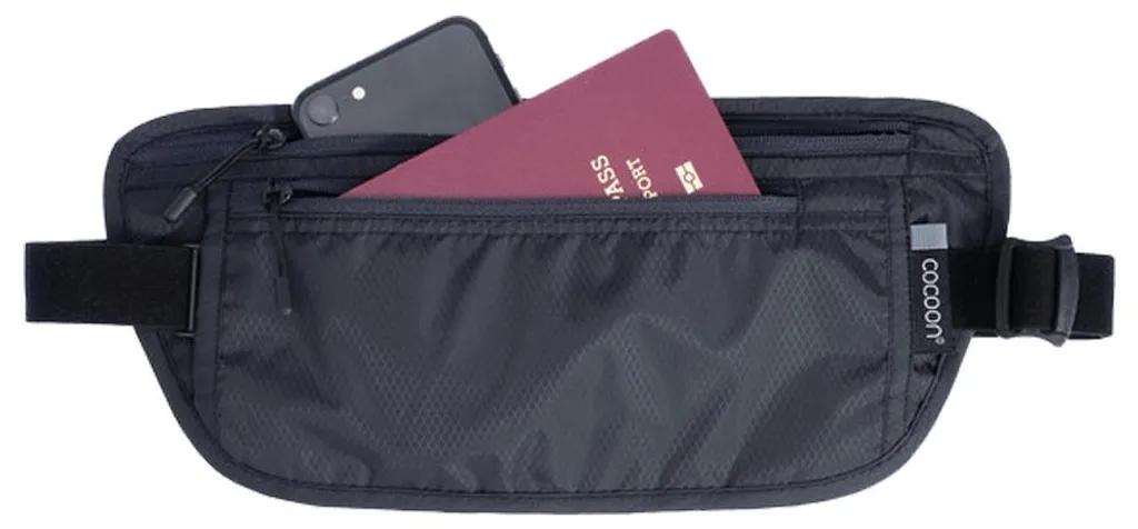 Portefeuille voyage 30x14 cm Noir Fantôme - Finis les papiers perdus