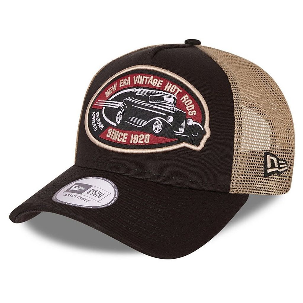 Czapka New Era 9Forty A-Frame Trucker Cap - HOT ROD schwarz Zdjęcie produktu 