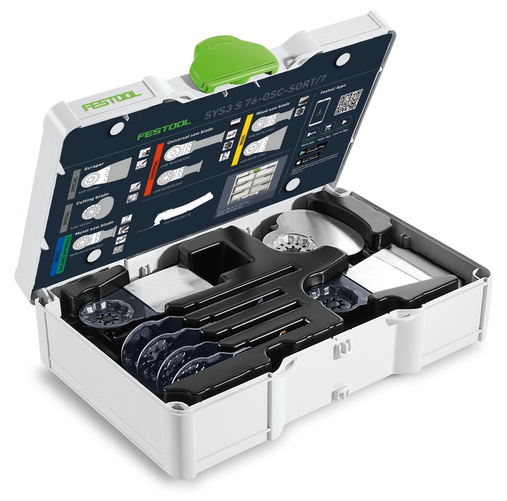 Set di lame per seghe oscillanti Festool SYS3 S Immagine del prodotto 