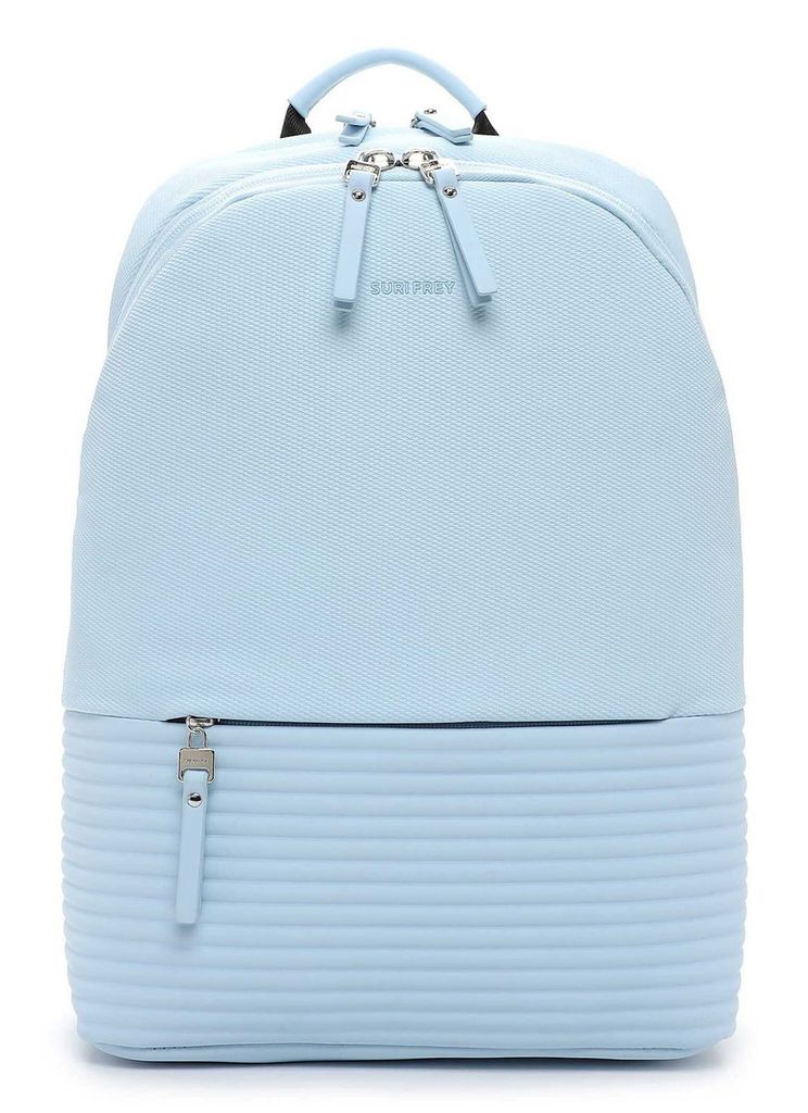 SURI FREY Freizeitrucksack Rucksack mit Laptopfach Judy Backpack Lightblue hellblau