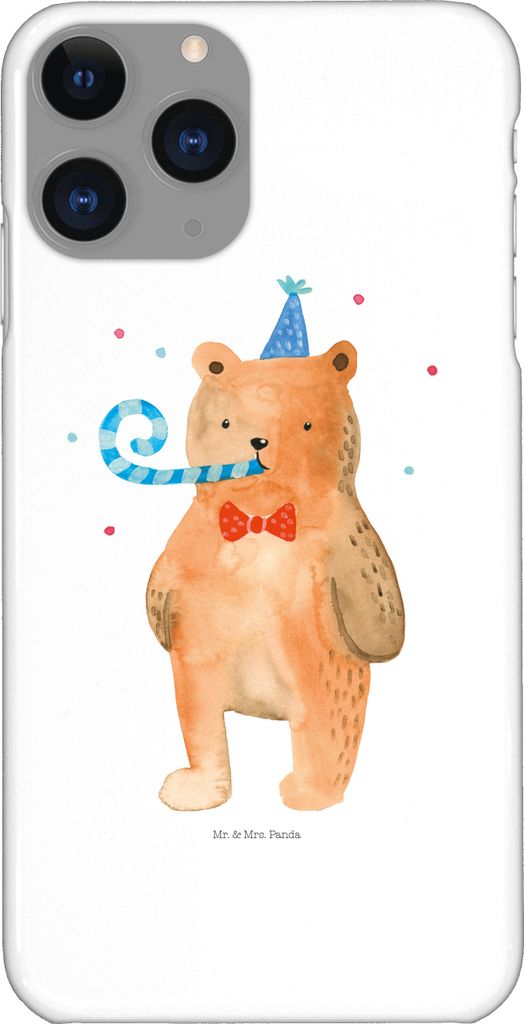 Mr. & Mrs. Panda Iphone 11 Pro Handyhülle Bär Geburtstag - Weiß - Geschenk, Premium Kunststoff, Happy Birthday, Alles Gute, Glückwunsch, Handy ...