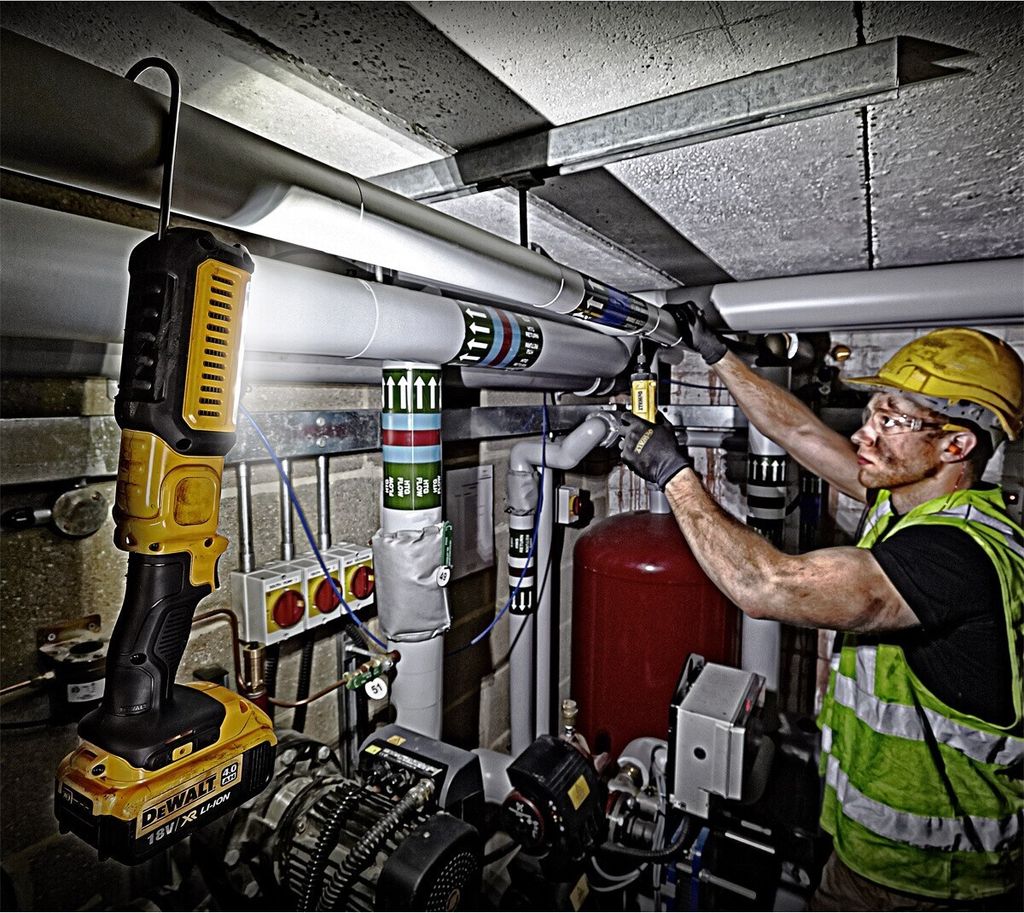 Pracovní světlo DeWALT DCL050 LED černá, žlutá Obrázok produktu 23