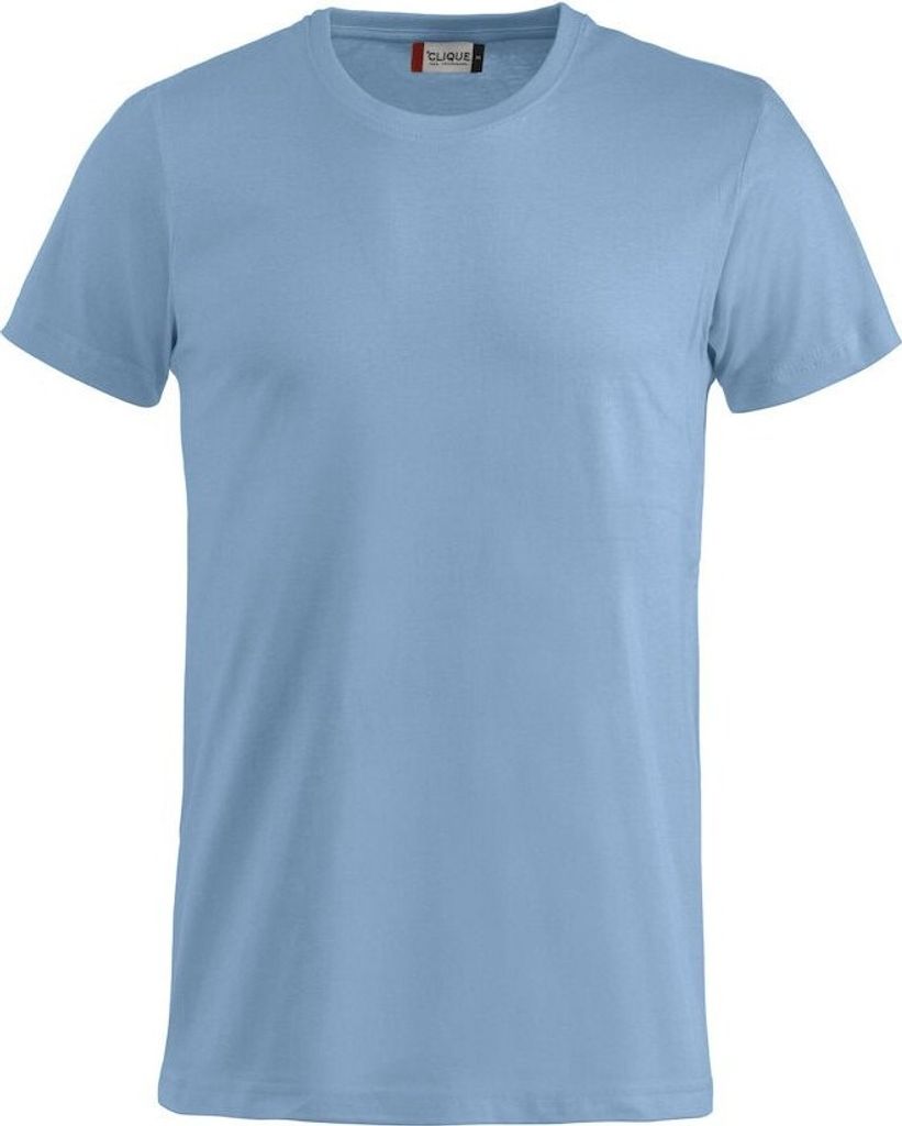 Clique - "Basic" T-Shirt für Herren UB670 (S) (Hellblau)