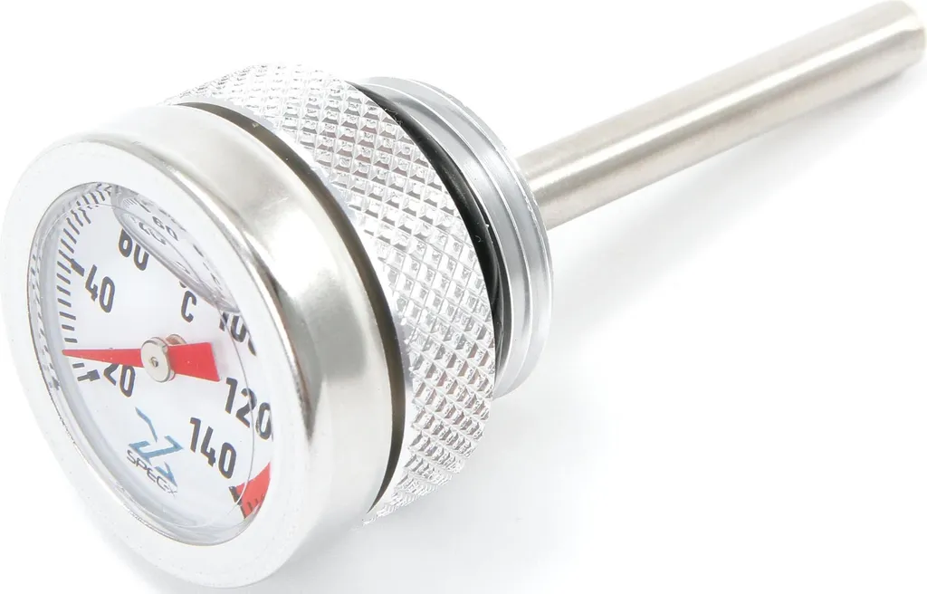 Thermomètre pour huile à aiguille avec cadran étanche et sonde Ø27mm