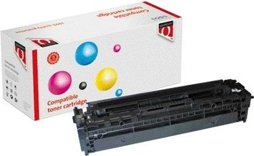 Quantore Cartouche de Toner Noir Alternative pour CB540A 125A Laser