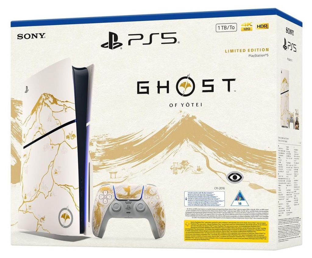 Sony Interactive Entertainment Playstation 5 Slim Ghost of Produktbild 
