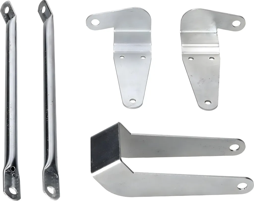 Fixation Tôle de Protection Jambes Simson S50 S51 S70 - Kit Complet 5x