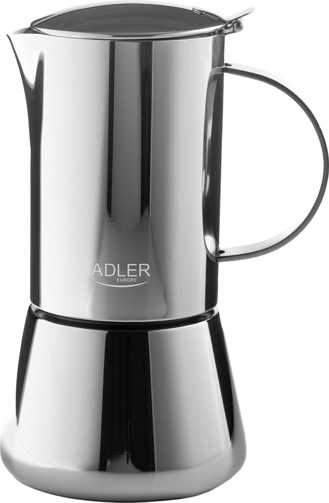 Adler Kaffeebereiter Espresso Induktion 620ml Edelstahl, Produktbild 