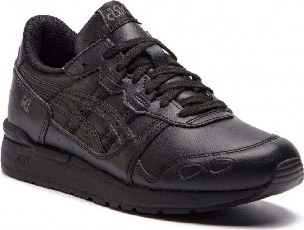 Asics Kinder Sneaker Sportschuhe Freizeit Schuhe Gel-Lyte 1194A015 001 Schwarz Gr.31,5