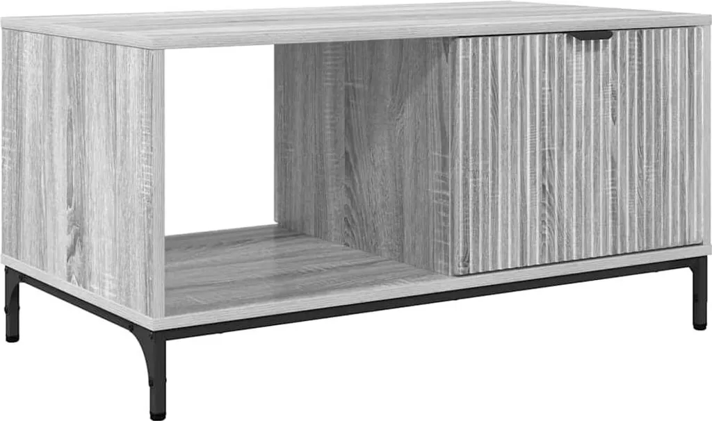 Tavolino da Soggiorno Grigio Sonoma 90cm | Atmosfera Calda in Casa